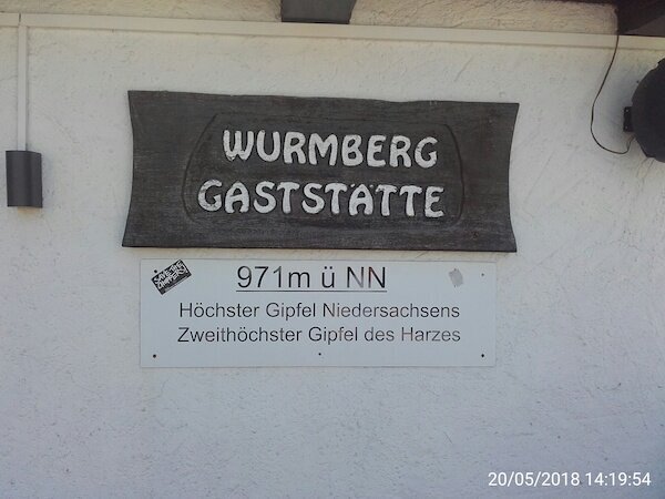 Schild Wurmbergalm