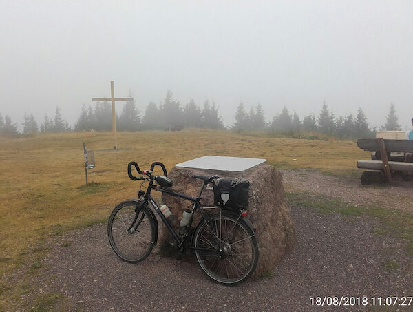 Gipfelkreuz auf dem Schneekopf