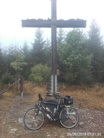 Gipfelkreuz auf dem Langenberg