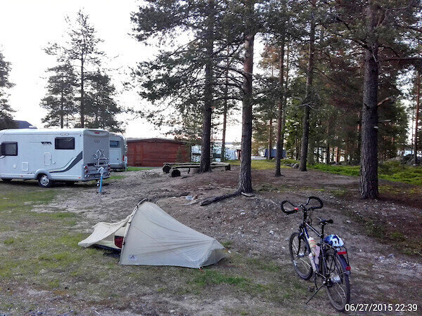 Zeltplatz an der Ostsee