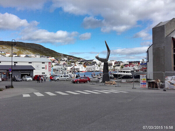 Honnigsvåg Stadtmitte