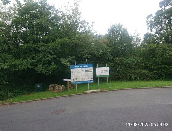 Schild New York Mills