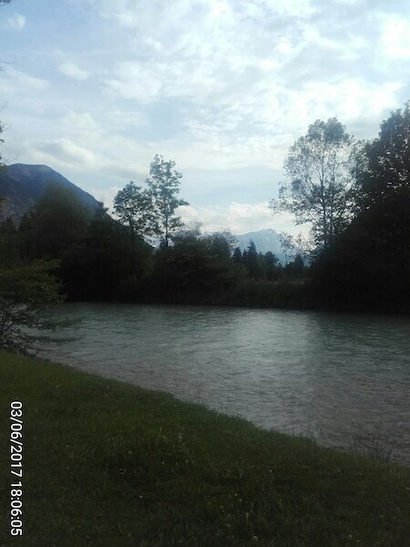 Zugspitze in der Ferne